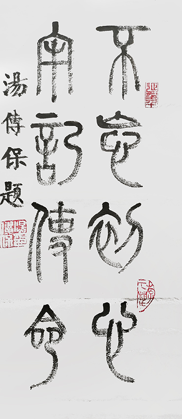 汤传保作品2《不忘初心 牢记使命》